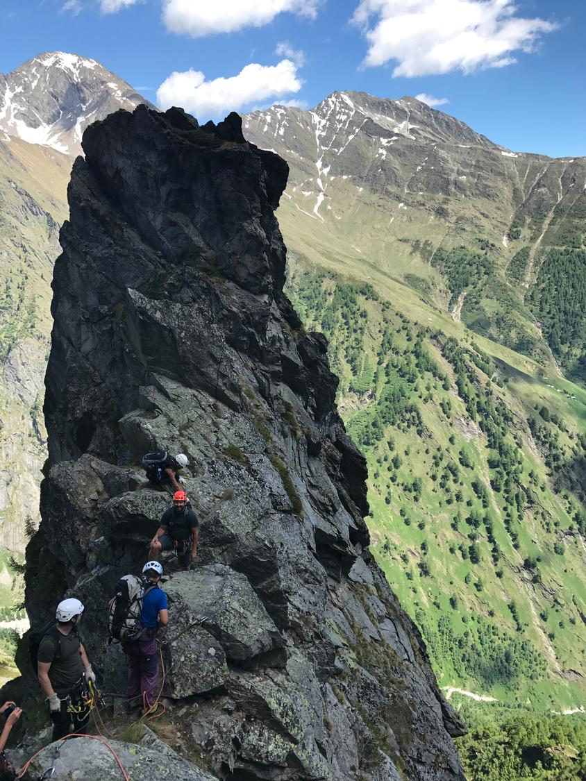 Baltschieder via ferrata