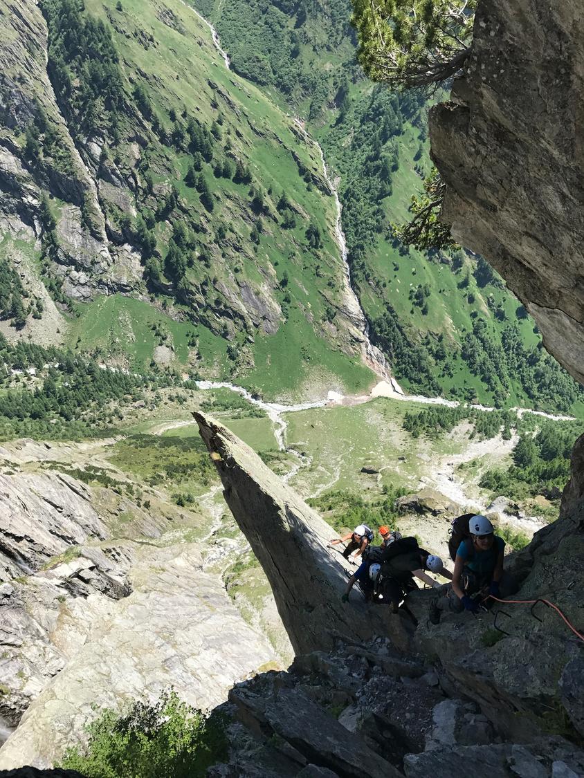 Baltschieder via ferrata