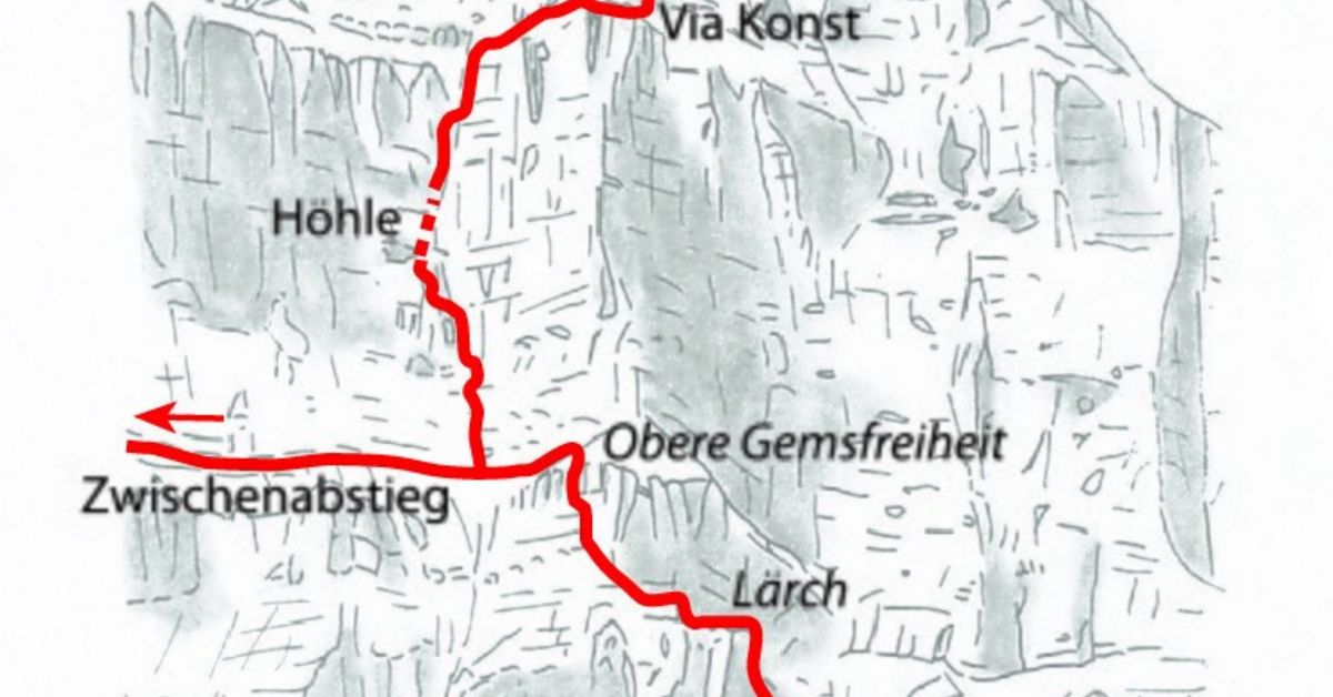 Klettersteig Leukerbad Daubenhorn (short variant)