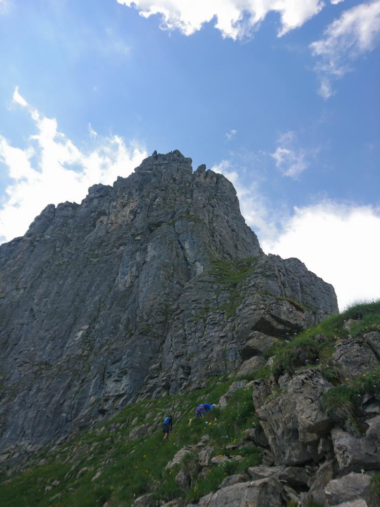 Klettersteig Braunwald / Eggstöcke Abstieg
