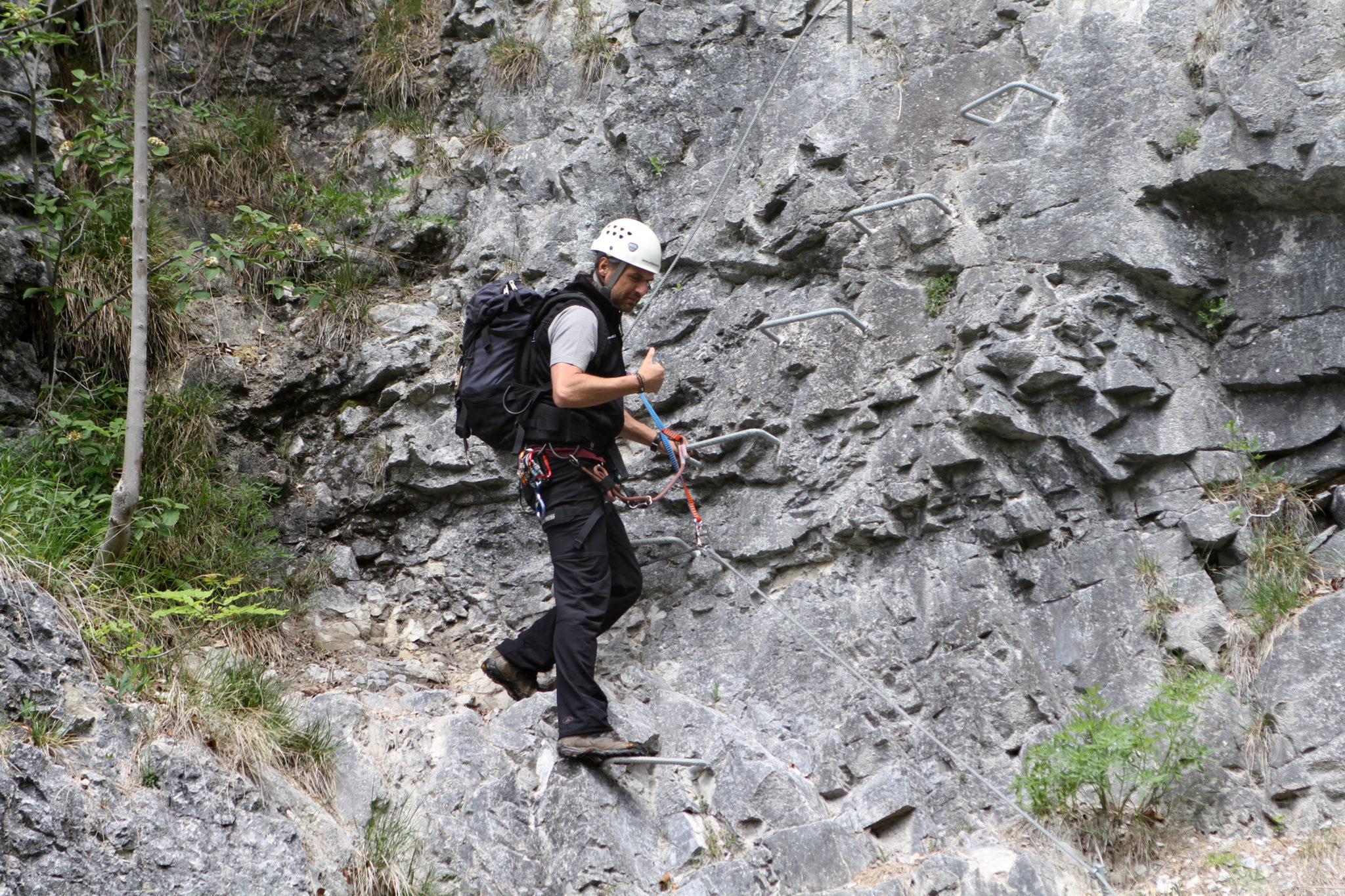Klettersteig Felspfad
