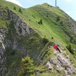 Moléson Klettersteig - Ferrata du Pilier