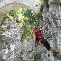 Via ferrata les Gorges de Mauvoisin - Tichodrome