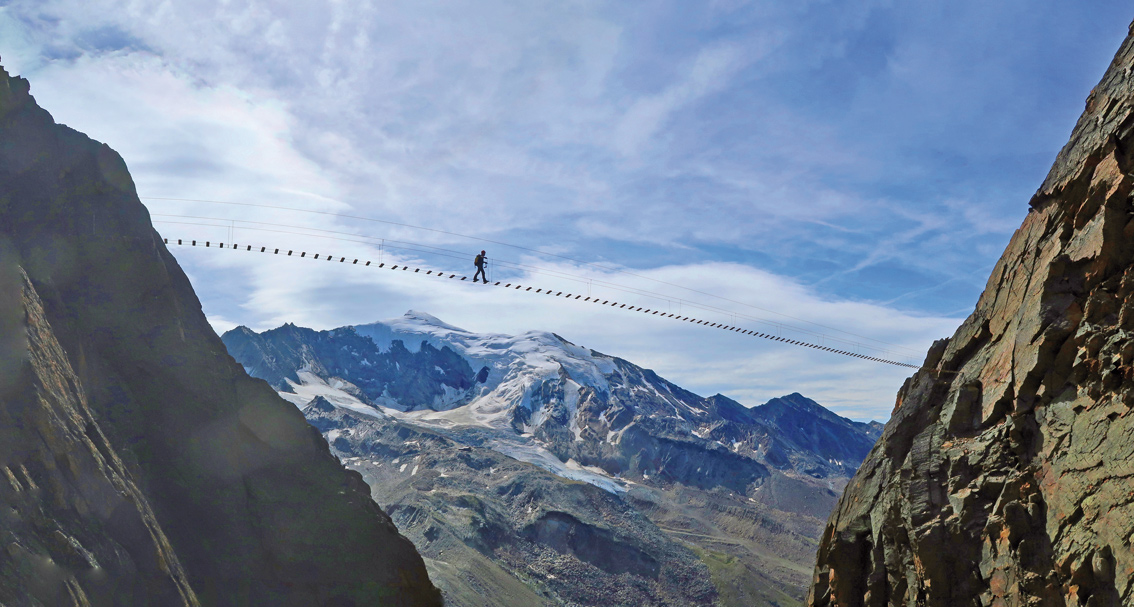 Zitterpartie Klettersteig