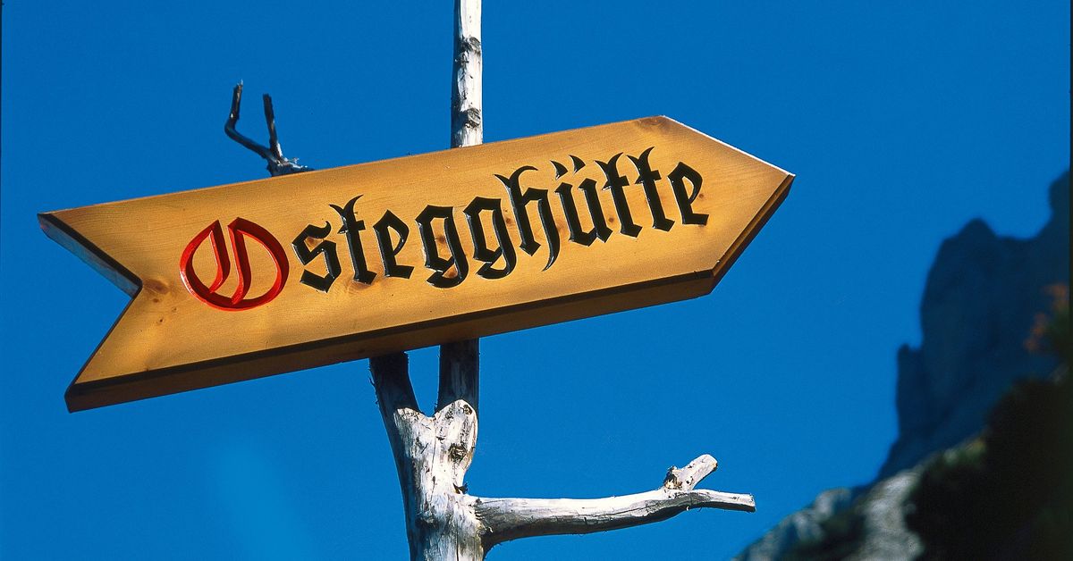 Zustieg Ostegghütte
