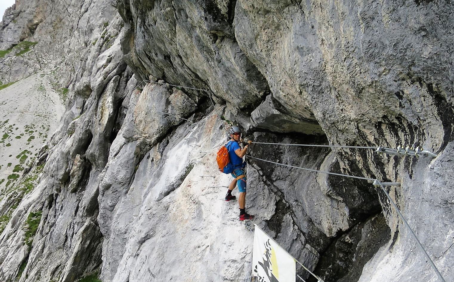 Die Querung mit den zwei kurzen Seilbrücken , Foto: Andreas Jentzsch
