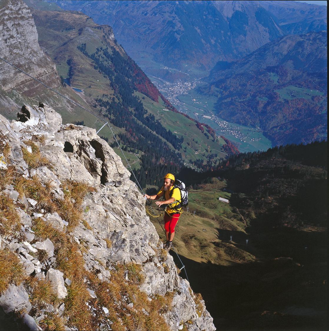 Enjoyable climbing with a great view.