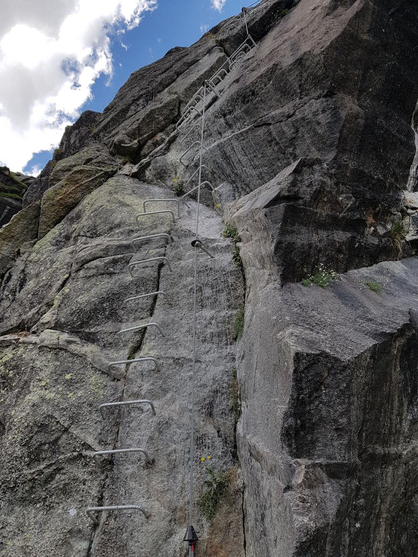 Die Wasserfallplatte.