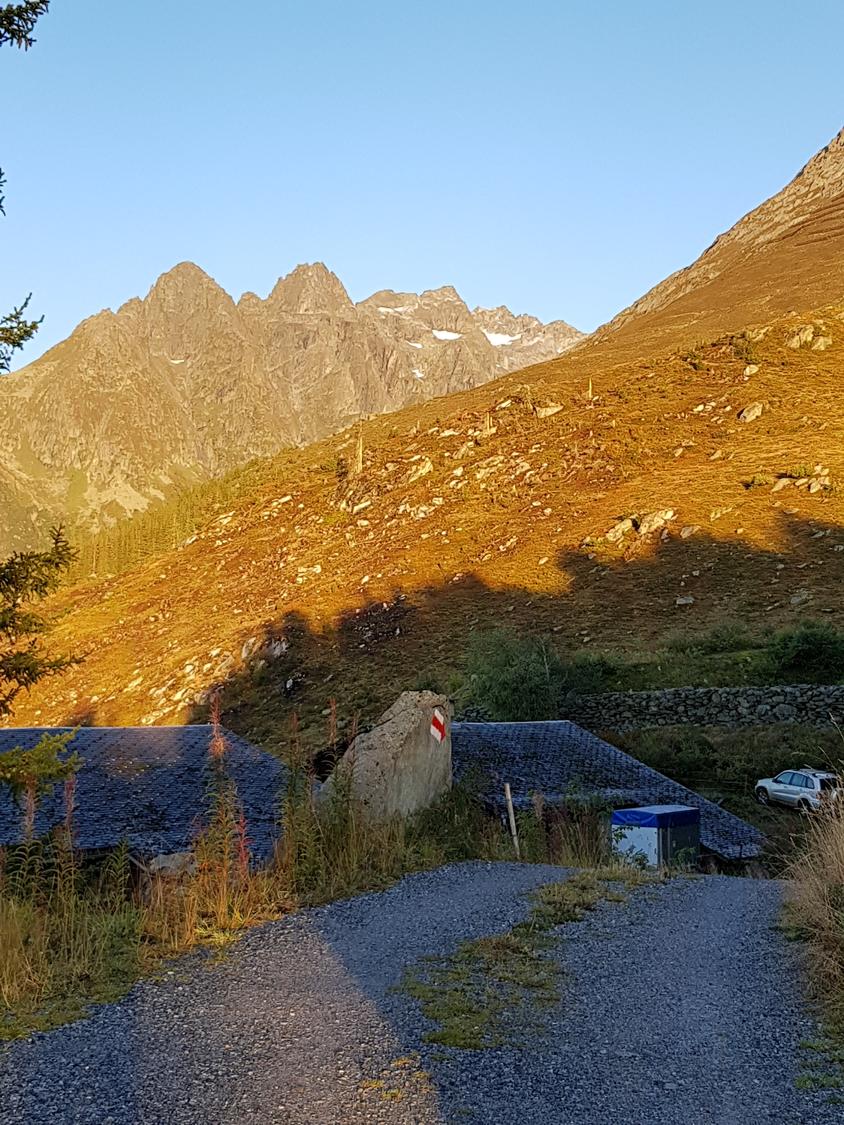 Start Alp da Schlans.
