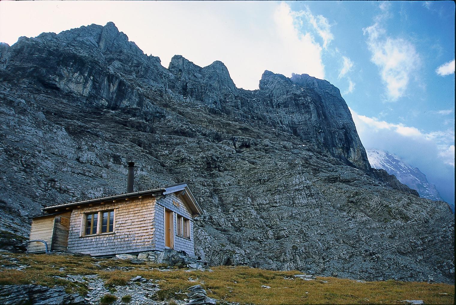 The Ostegg in its lonely meadow.