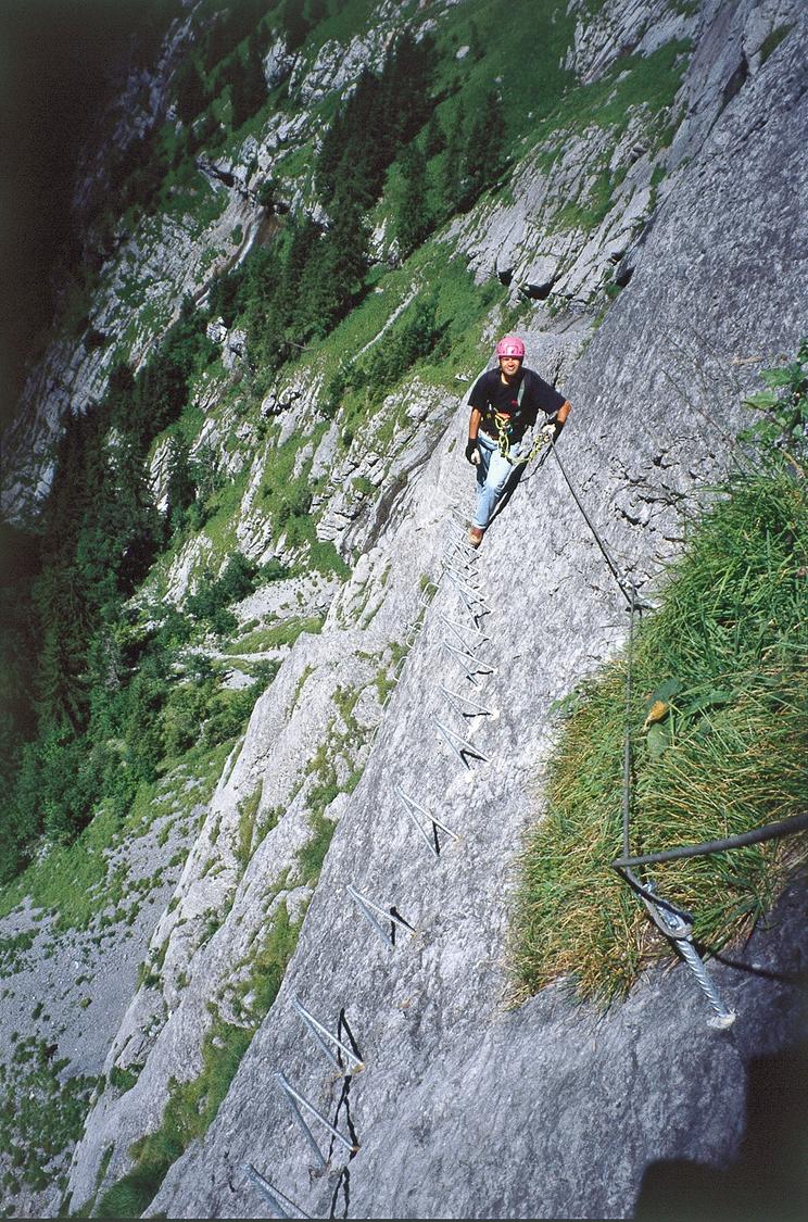 Airy traverse on the Fürenwand