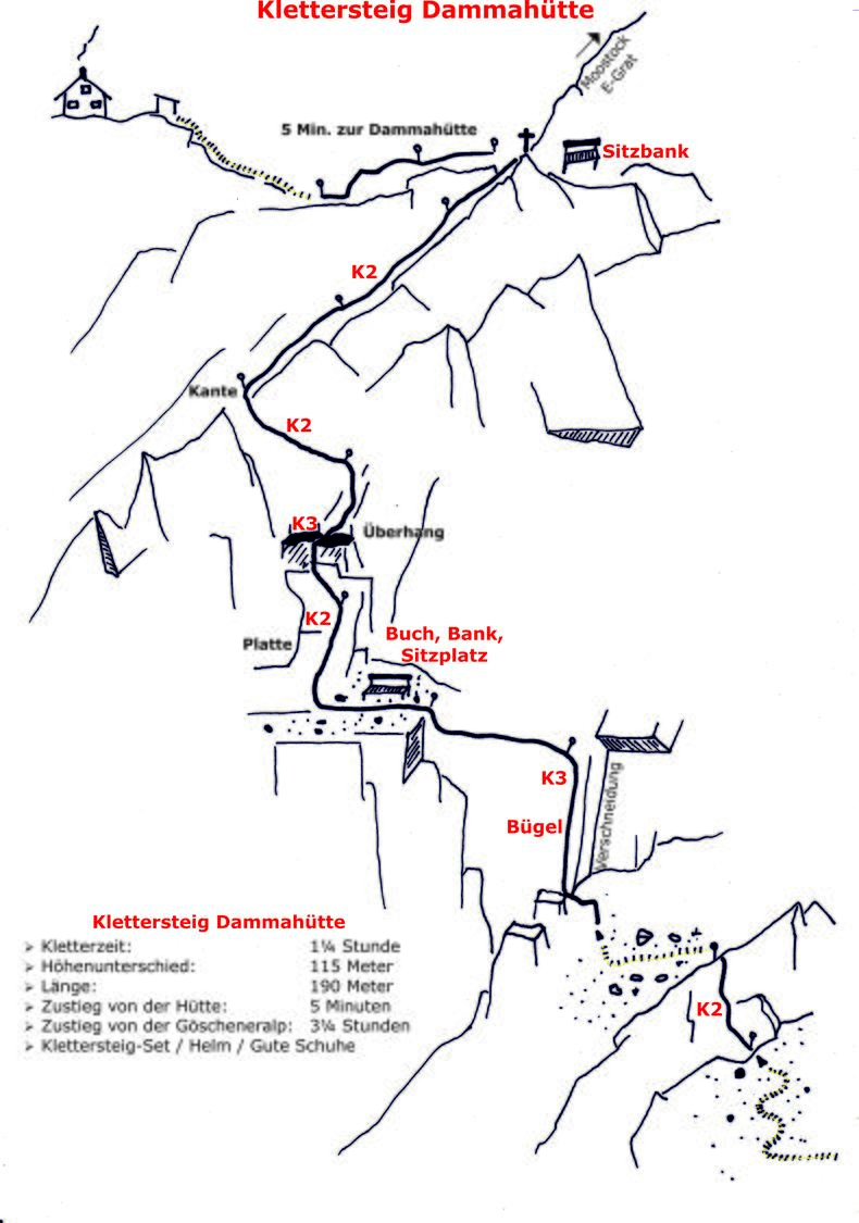 Topo for Via Ferrata Jubilaeus