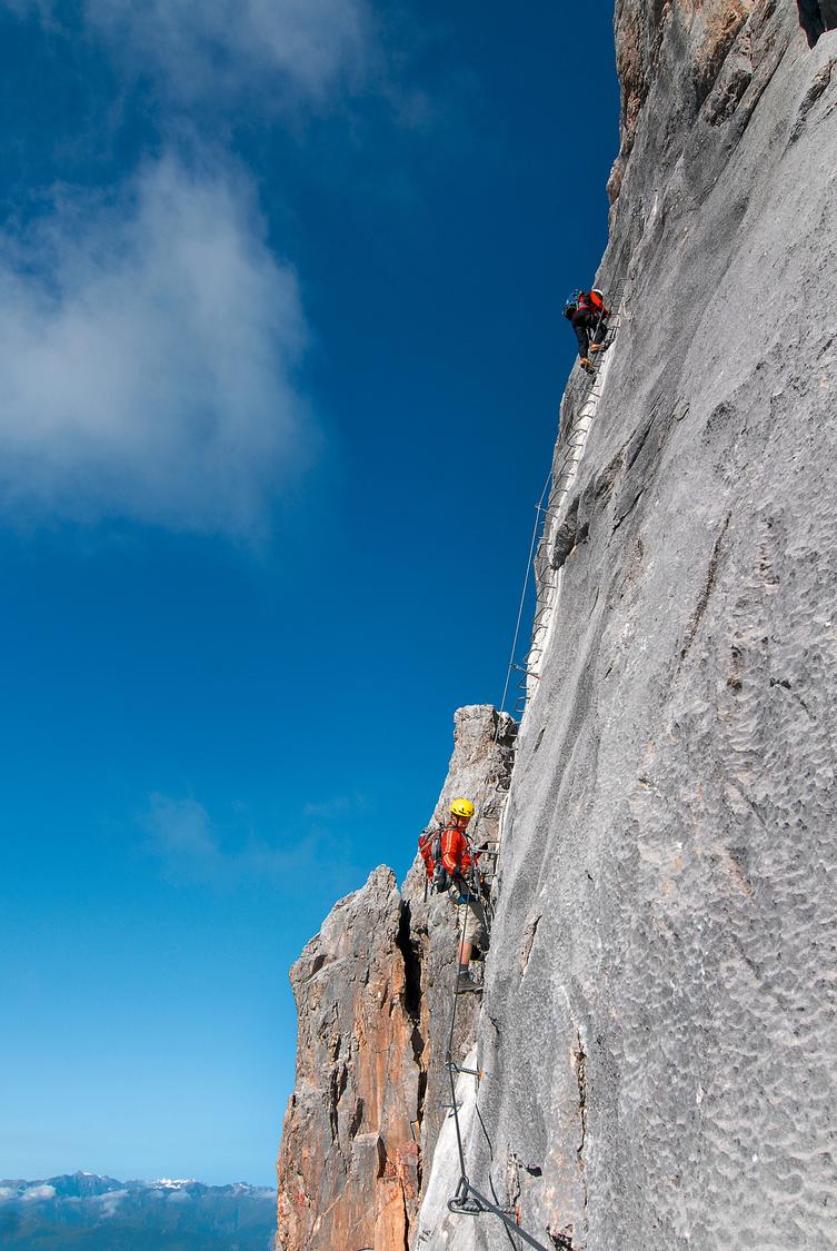 Airy Rätikon limestone.