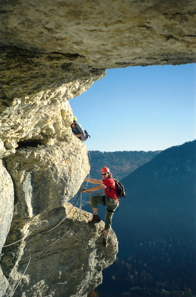 Exit after the crux section. Cor blimey!