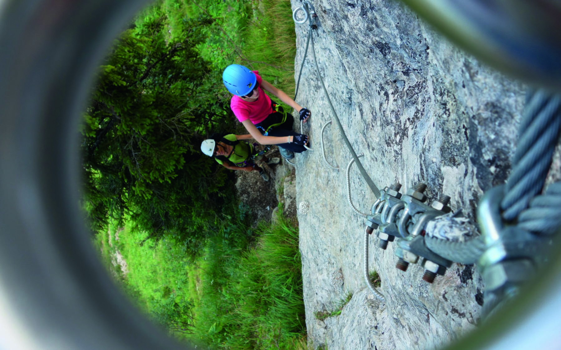 The start of the face route.