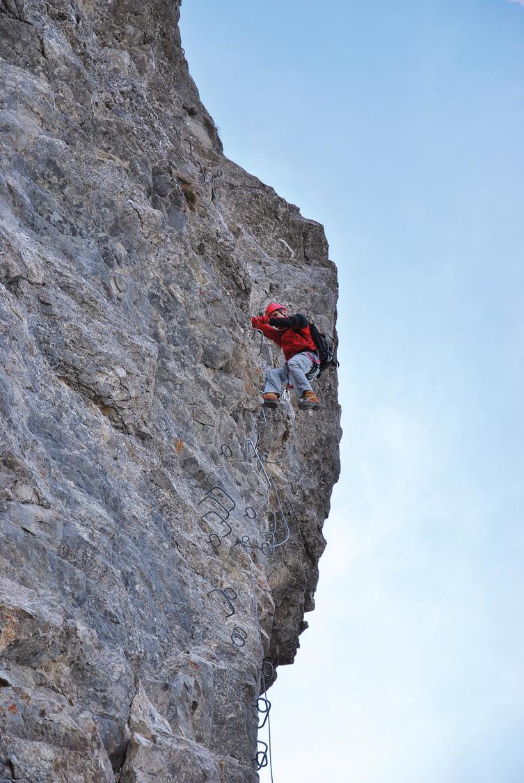Starting wall, talk about easing into it.